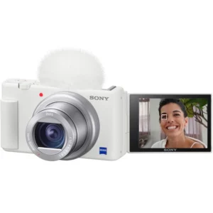 Sony ZV1/W Camera F/Content Creators & Vloggers, White