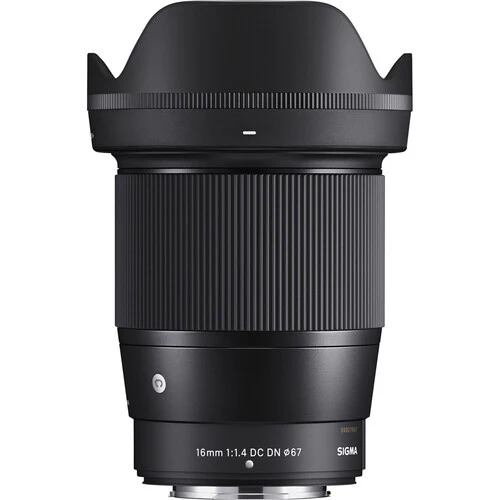 Sigma 16mm F/1.4 DC DN Contemporary F/Fujifilm X, Ø67