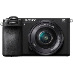 Sony A6700K, E PZ 16-50mm f/3.5-5.6 OSS II Lens, Black