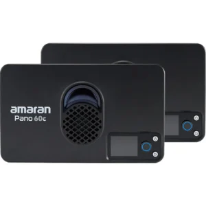 Aputure Amaran Pano 60c RGB COB Mobile Light Panel (2-Light Kit)