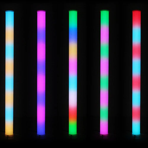 JMAZ Lighting Galaxy Tube Wireless 3.3' RBG LED Tube Light Kit (6-Pack) - Image 3