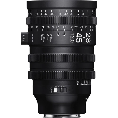 Sigma 28-45mm T2 Cine Zoom Lens with AF - Image 2