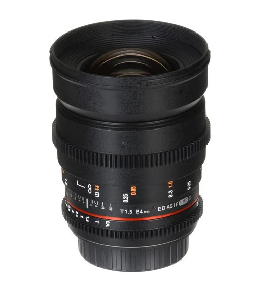 Rokinon DS24M-C 24mm T1.5 Cine Lens (EF Mount)