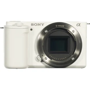 Sony ZVE10/W Mirrorless Camera, Body Only, White