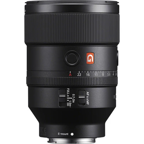 Sony SEL135F18GM FE 135mm f/1.8GM Lens, Ø82