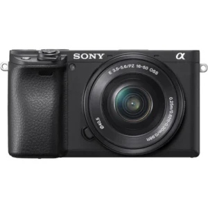 Sony A6400KB, E PZ 16-50mm F/3.5-5.6 OSS II Lens, Black