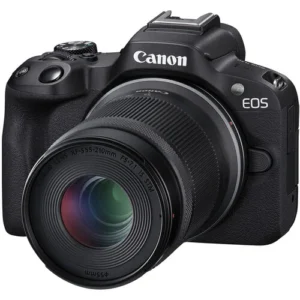 Canon EOS R50 Mirrorless Camera, RF-S 18-45mm f/4.5-6.3 IS STM + RF-S 55-210mm f/5-7.1 IS STM