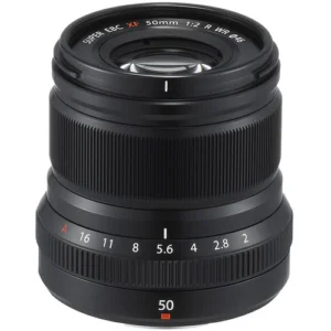 Fujifilm XF 50mm f/2 R WR, Black, Ø46