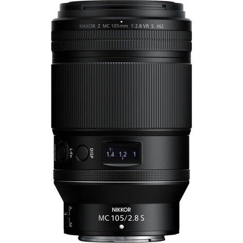 Nikon Z MC 105mm f/2.8 VR S Lens, Ø62